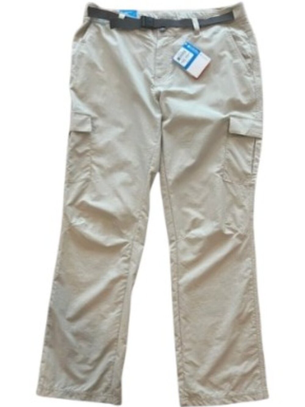 Columbia Cascades Explorer Cargo Pants Women’s Sz 14R Omni‑Shield Lt Beige NWT